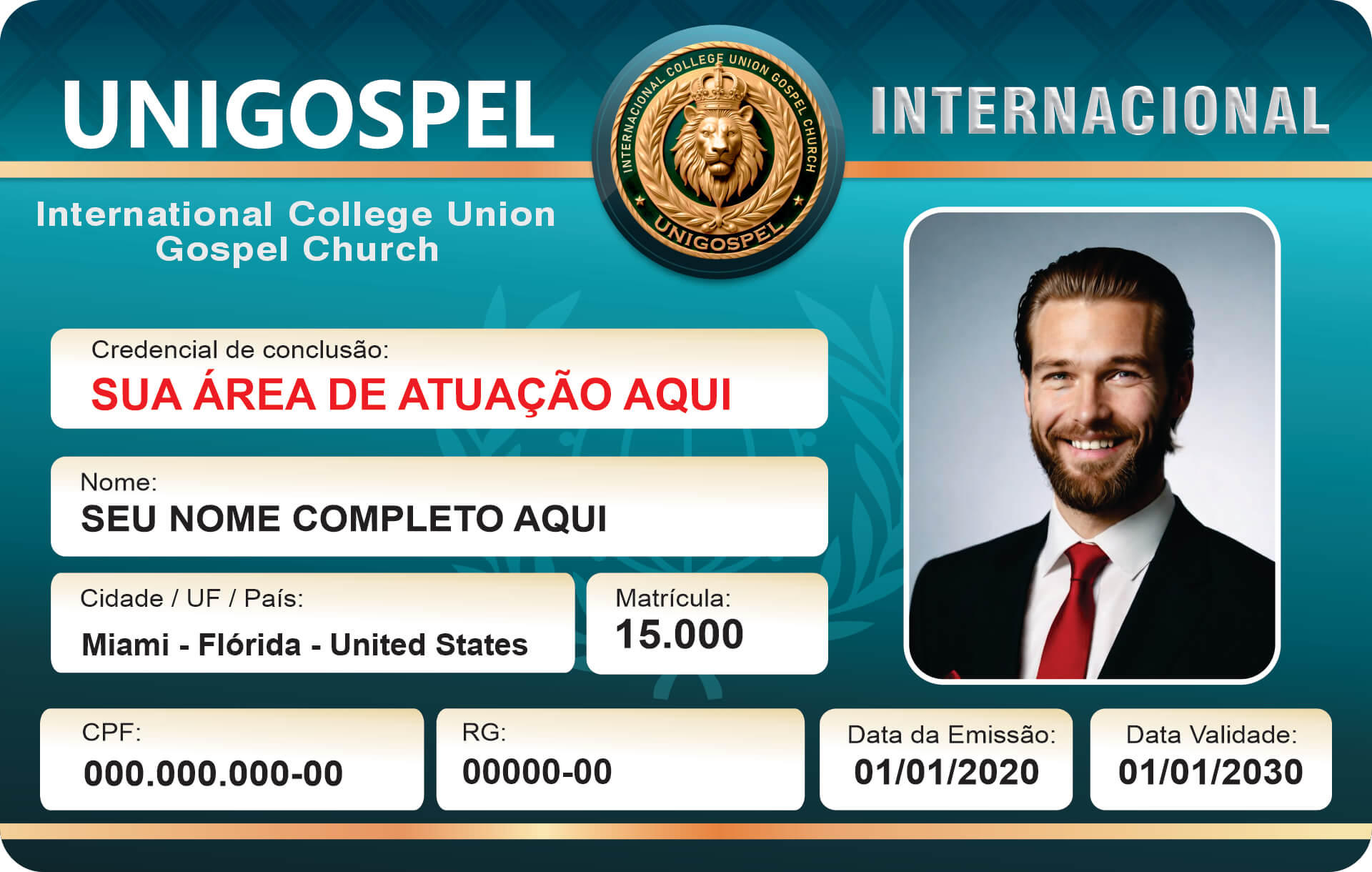 Imagem da Credencial