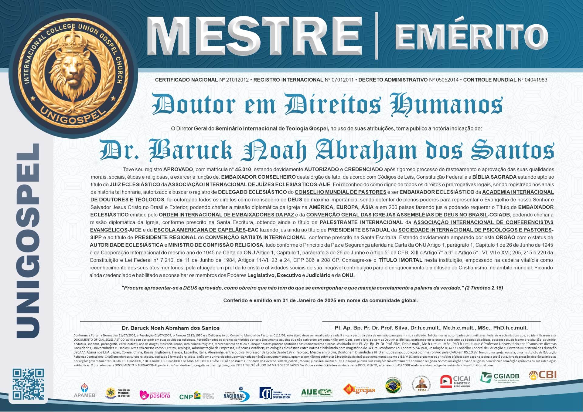 Emerito Mestre