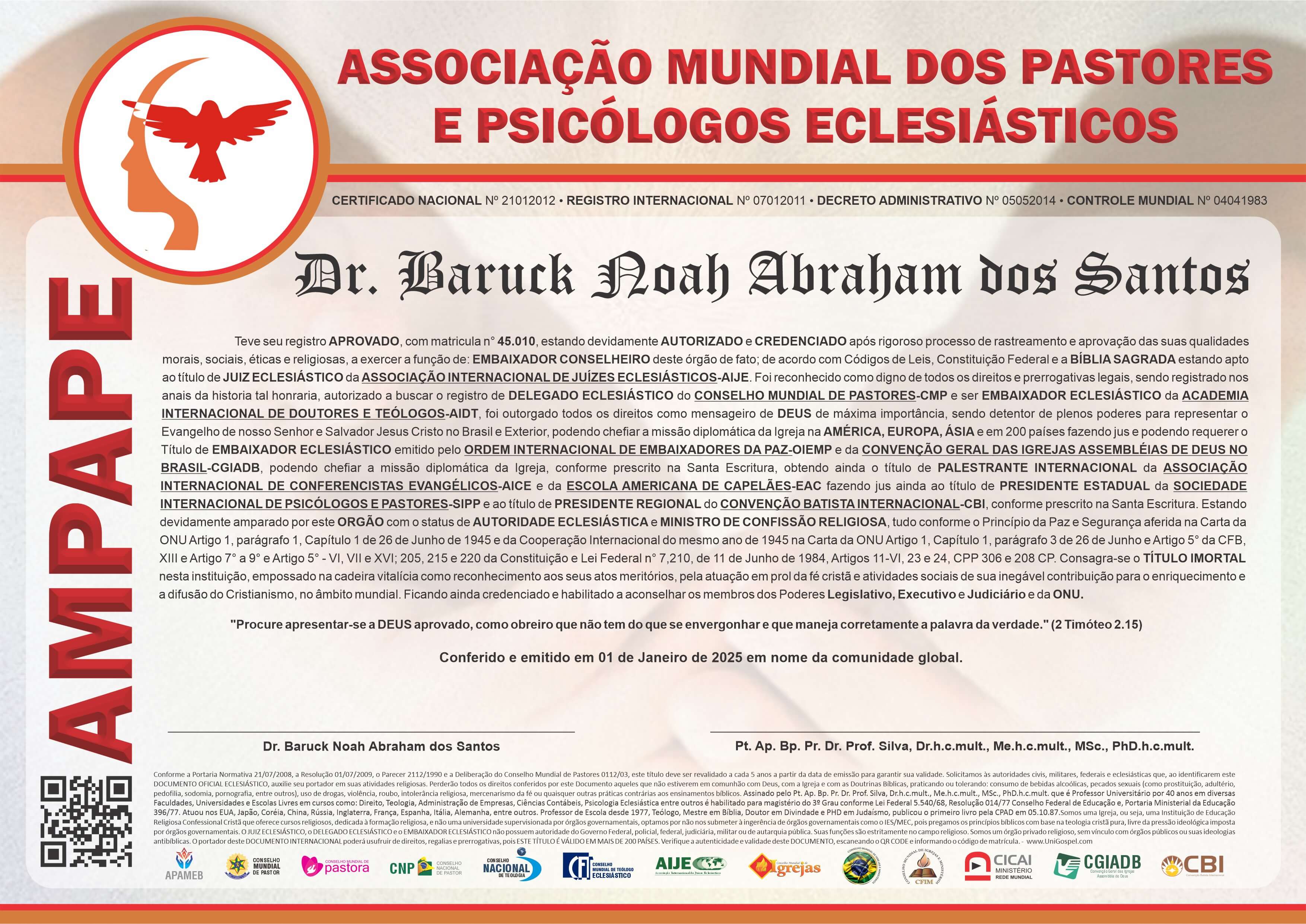 Associação Mundial dos Pastores e Psicólogos Eclesiásticos